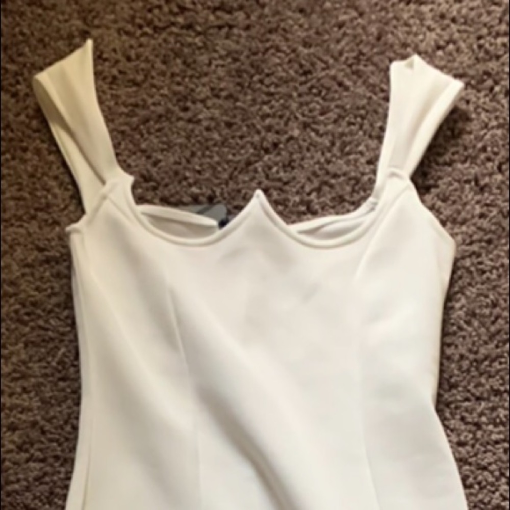 Maxi dress high split